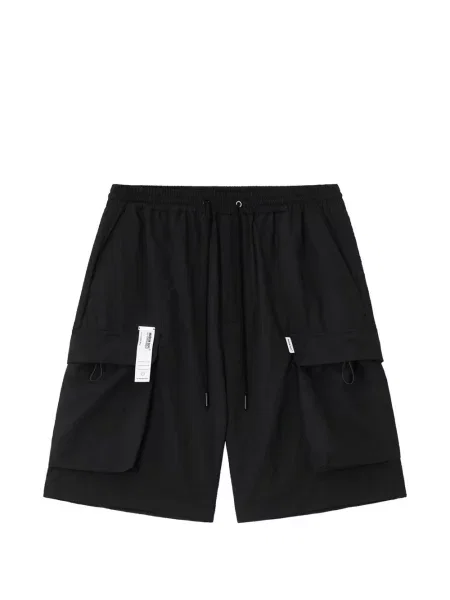 Șnur de strângere pantaloni scurți cargo Musium Div. negru
