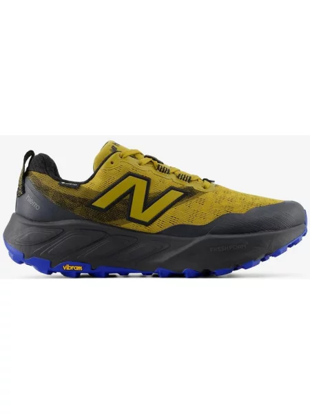 Buty do biegania New Balance Fresh Foam X Hierro v9 gore-tex żółty niebieski elektryczny 40 czarny