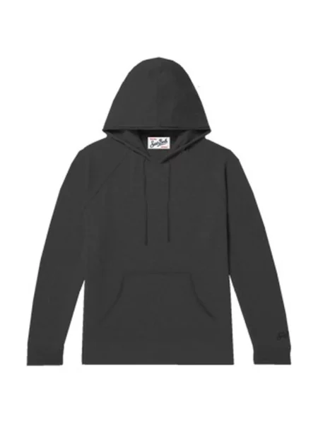 Bluza z kapturem Saint Barth z kapturem czarna