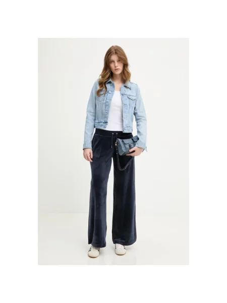 Spodnie dresowe Juicy Couture niebieskie