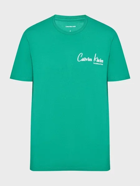 Футболка Calvin Klein Jeans зеленая