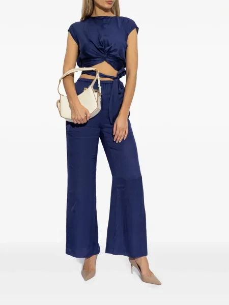Kelnės Dvf Diane Von Furstenberg mėlyna