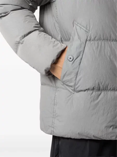 Geacă Stone Island cu strasuri gri