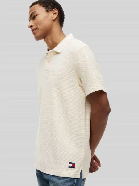 Koszulka polo o kroju relaxed fit z czystej bawełny Tommy Jeans