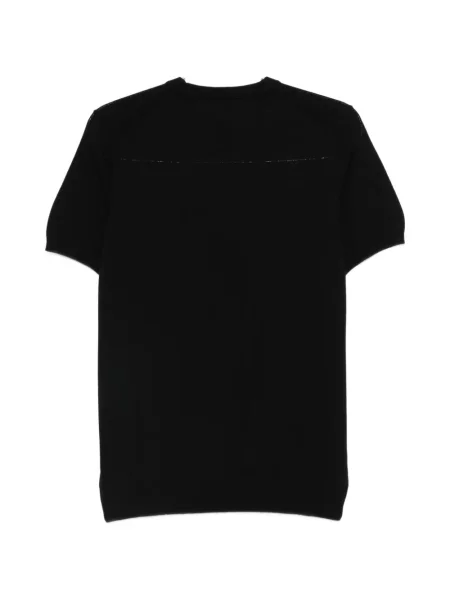 Tricou Diktat tricotate negru