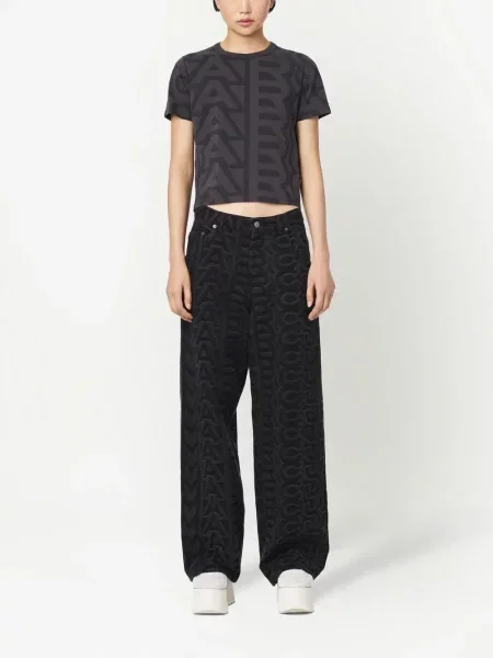 Koszulka Marc Jacobs brązowa