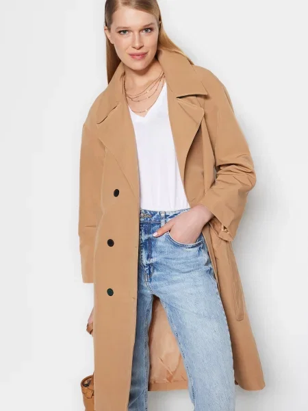 Palton Trendyol portocaliu