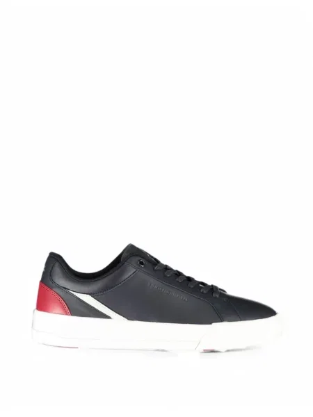 Sneakerși Tommy Hilfiger din piele albastru