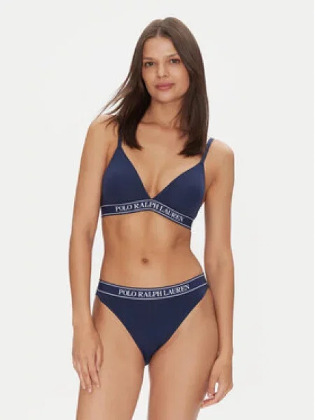 Polo Ralph Lauren Podprsenka Bralette Tmavomodrá