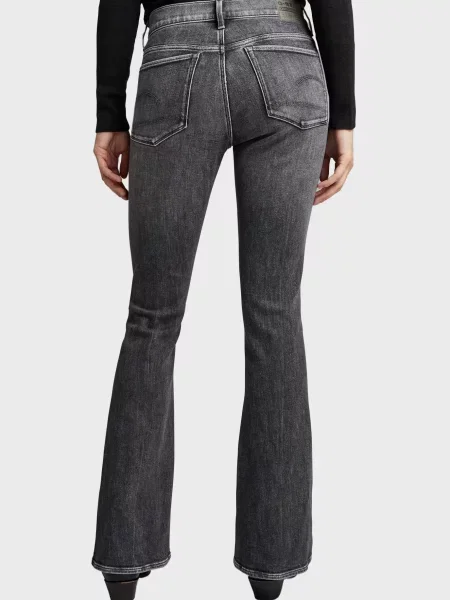 Джинси кльош G-star Raw сірі