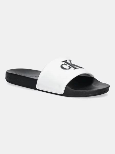 Чехли Calvin Klein Jeans SLIDE JELLY MONO PU мъжки черно