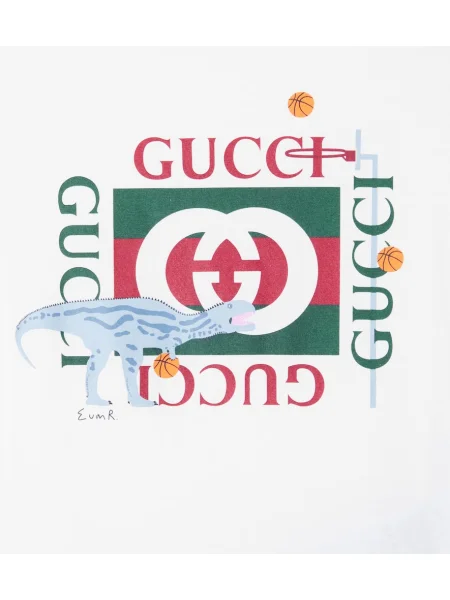 Gyerek póló Gucci fehér