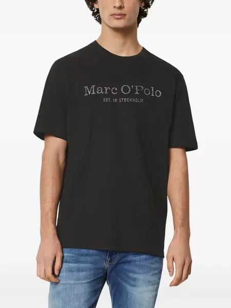 Polo Marc O'polo με αυτόγραφο μαύρο