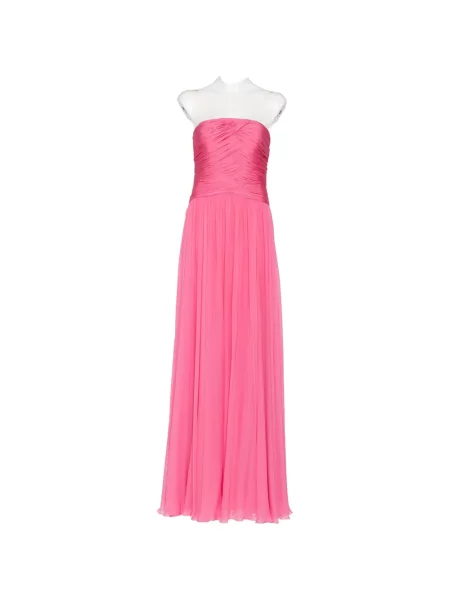 Rochie Zuhair Murad de mătase fără bretele roz