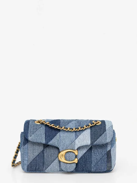 Coach Geanta de blugi Tabby albastru