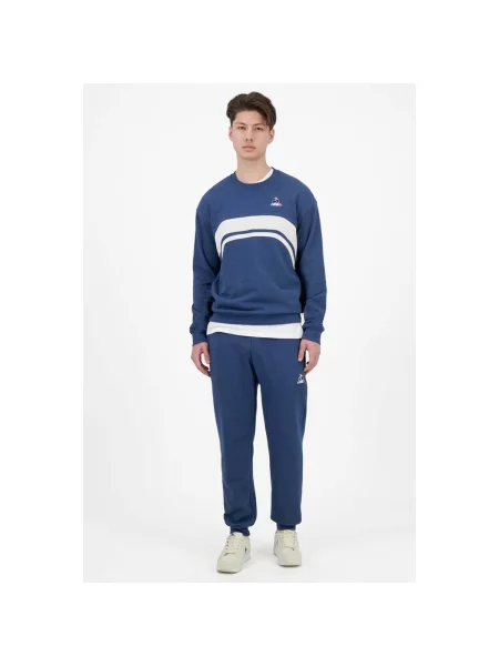 Pantaloni Le Coq Sportif albastru