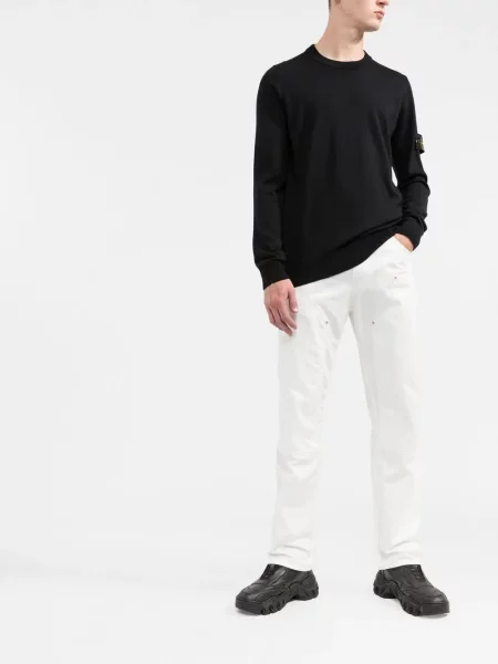 Megztinis Stone Island apvaliu kaklu akmenys