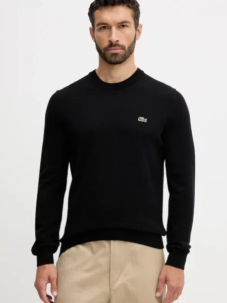 Lacoste sweter czarny