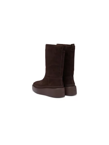 Hótaposó Calvin Klein Flatform Mid Boot Suede Wl barna