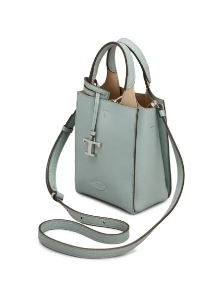Geantă shopper Tod's din piele albastru