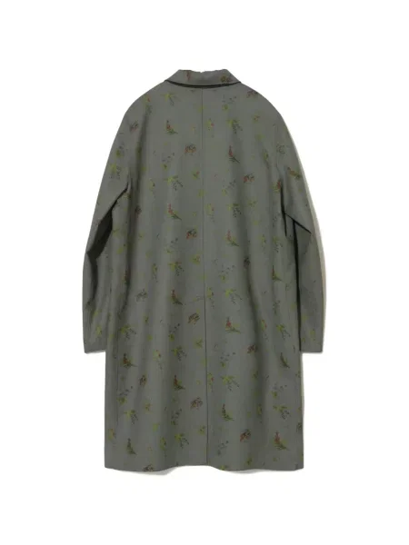 Palton Undercover cu model floral cu imagine gri