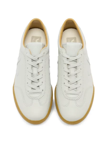 Bőr sneaker Veja autogrammal szürke