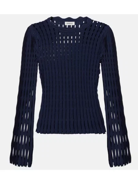 Top Simkhai tricotate albastru