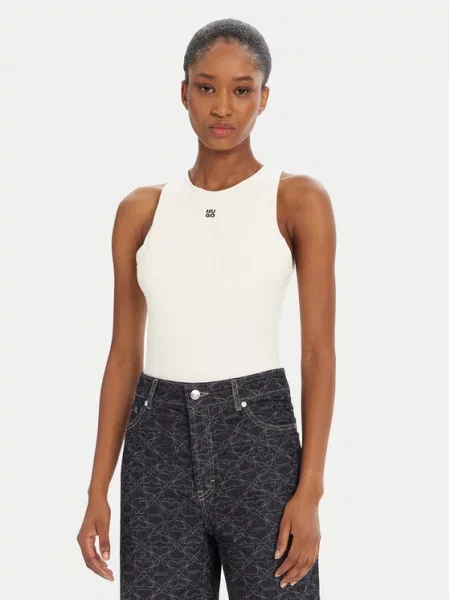 HUGO Боді Dasiel Écru