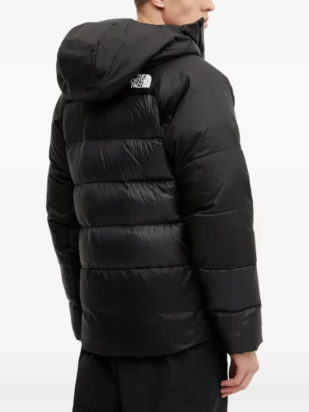 Geacă The North Face cu glugă negru