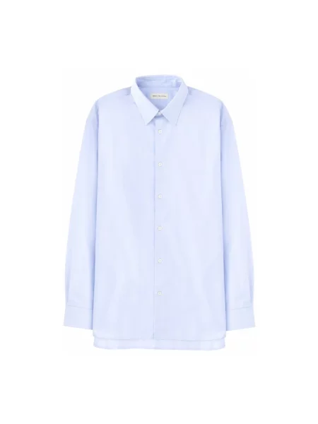 Koszula Dries Van Noten niebieska