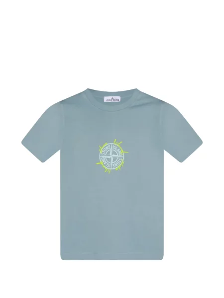 Koszulka dziecięca Stone Island niebieska