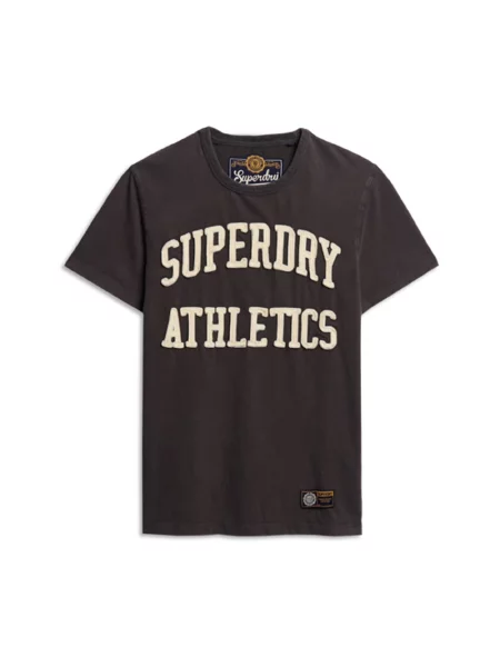 Koszulka sportowa Superdry brązowa