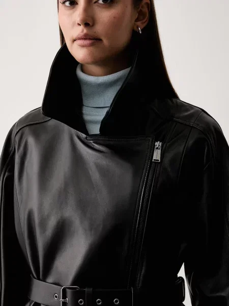 Trussardi куртка шкіряна