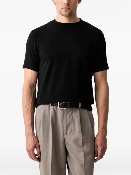 Tricou Karl Lagerfeld cu autograf negru