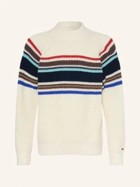 Tommy Hilfiger Svetr režná / hnědá modrá