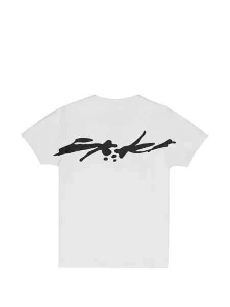 Tricou Sp5der cu imagine alb