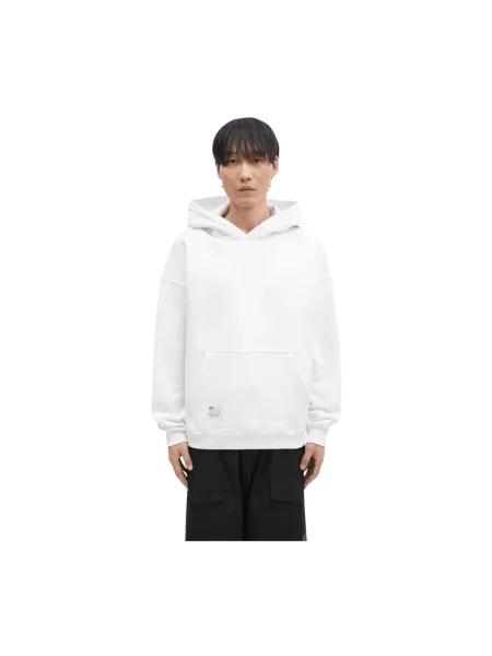 Bluza z kapturem Alpha Industries z kapturem biała
