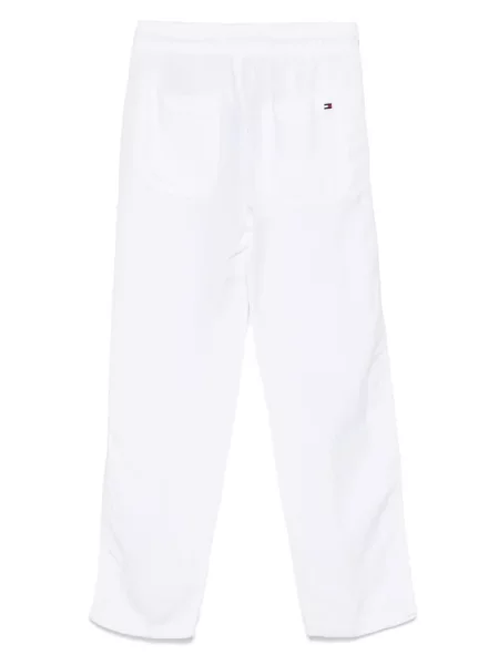 Spodnie dziecięce Tommy Hilfiger białe