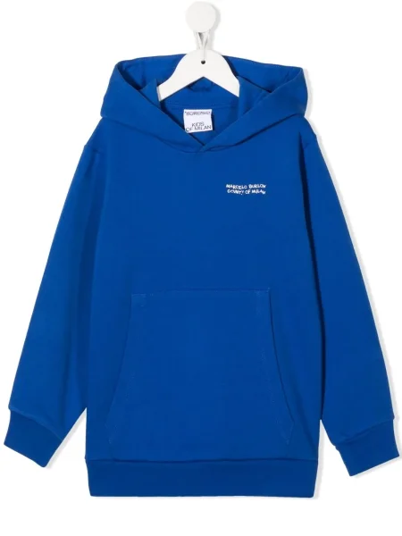 Bluza z kapturem dziecięca County Of Milan niebieska