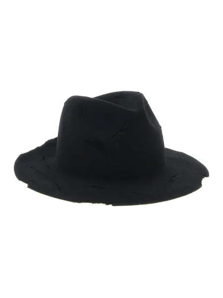Kapelusz Yohji Yamamoto wełniany czarny