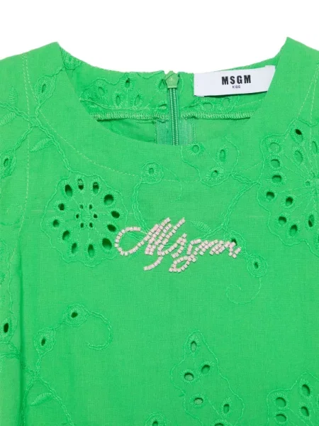 Top dziecięcy Msgm zielony