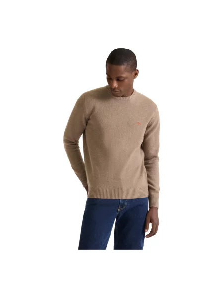 Sweter Harmont & Blaine z kaszmiru brązowy