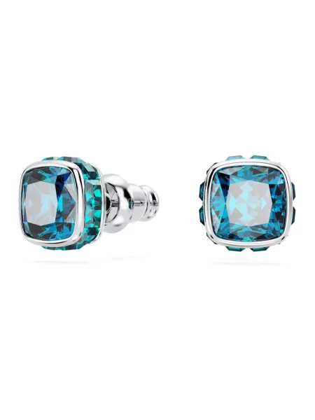 Kolczyki Swarovski szare