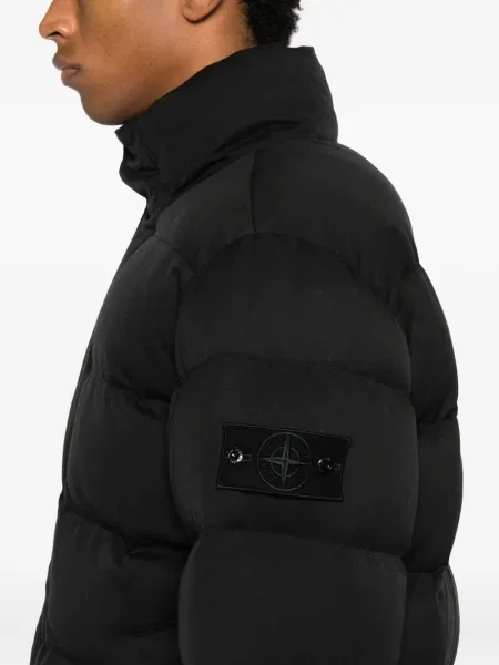 Geacă Stone Island cu strasuri negru
