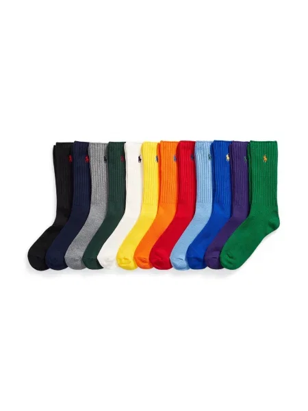 Polo Ralph Lauren Șosete lungi Colorat alb
