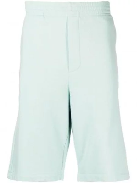 Pantaloni scurți Maison Kitsune cu autograf verde