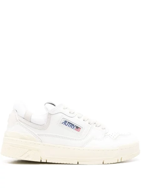 Sneakerși Autry din piele alb