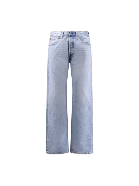 Szerokie jeansy Levi's 501 niebieskie