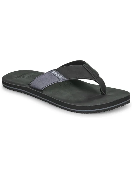 Nyitott lábujj twill oxford cipő Rip Curl fekete