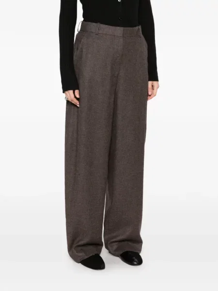 Pantaloni Toteme maro